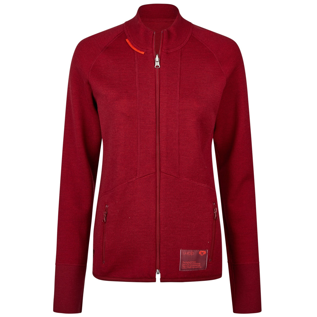 Veste, gilet zippé pour la randonée, pure laine française et fait en France par Transhumance