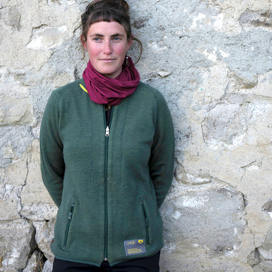 Pullover écologique et équitable en pure laine mérinos française, made in France