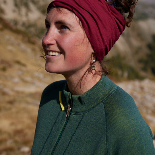 Pullover écologique et équitable en pure laine mérinos française, fait en France