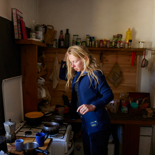 Le hoodie français, sweatshirt à capuche en laine mérinos bio française