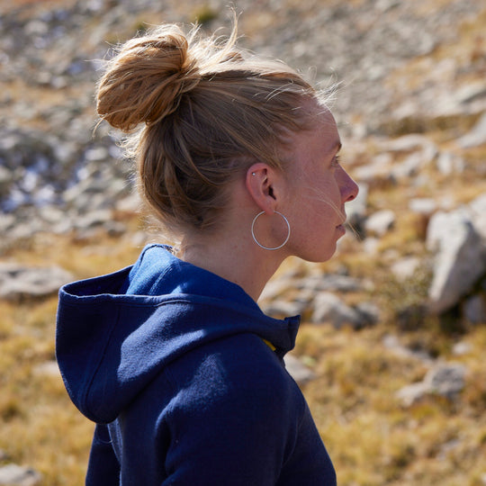 Le hoodie français, sweatshirt mérinos à capuche en laine française bio